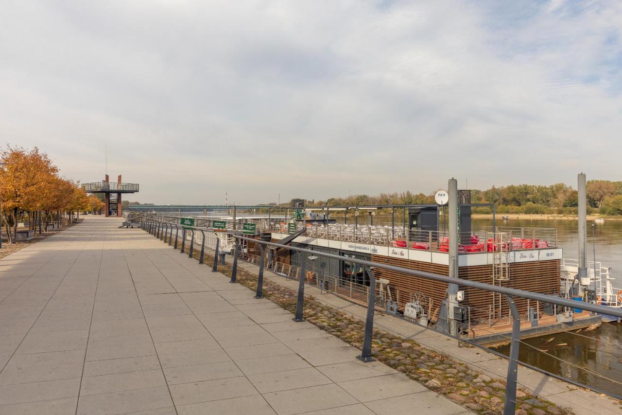 Bulwary Wislane Modern Apartment Varsavia Esterno foto